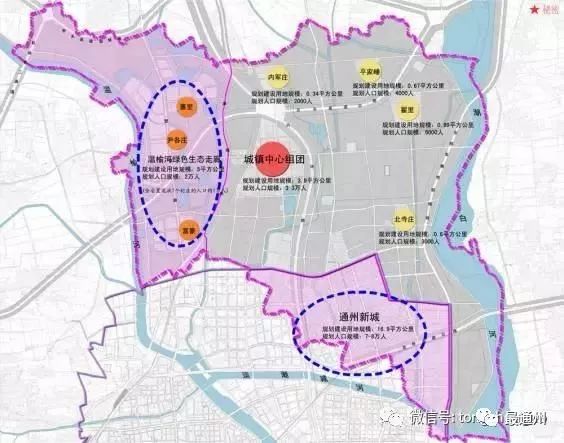 宋庄镇未来城市新面貌规划揭晓，2017最新规划出炉